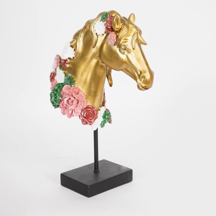 Horse with Flowers