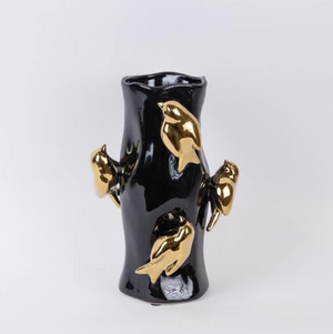 Black & Gold Vase