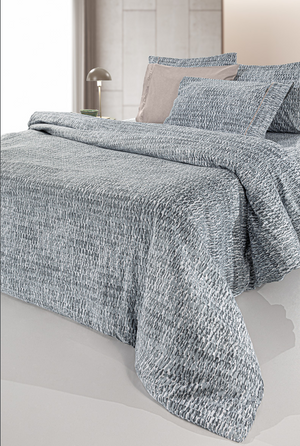 4-Piece Beaver Titanium Flannel Fitted Sheet Set