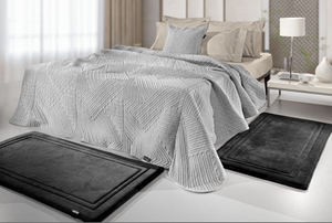 Guy Laroche Softy Black Carpet Set Of 3