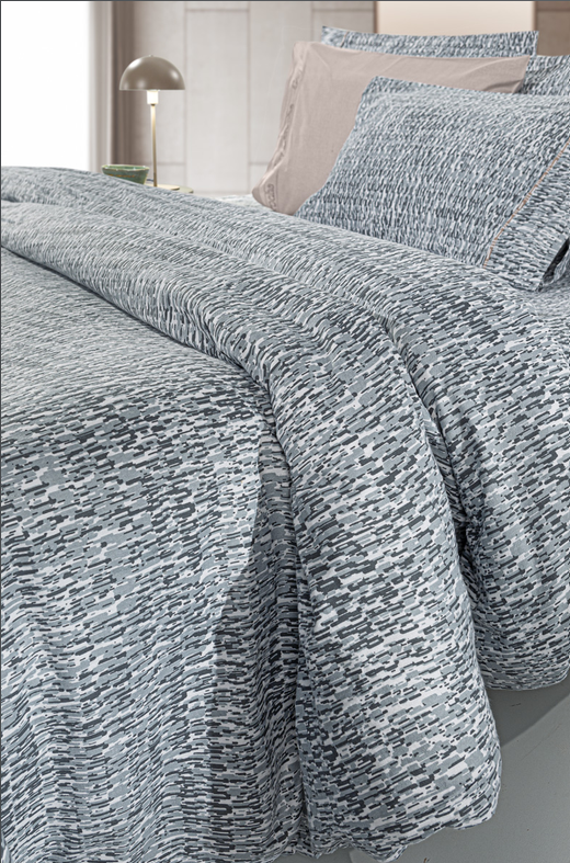 4-Piece Beaver Titanium Flannel Fitted Sheet Set