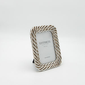 Photo frame braided