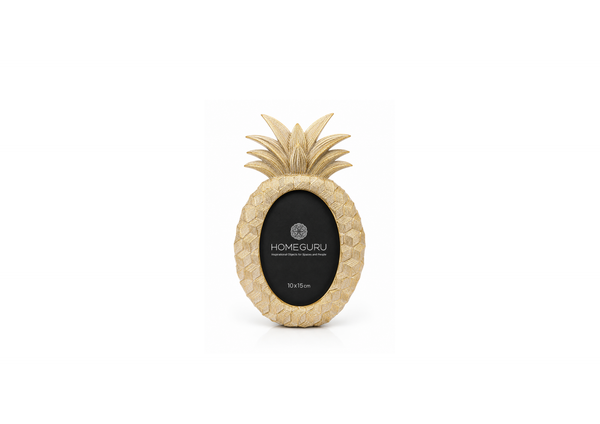 Gold Pineapple Photo Frame