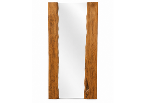 Natural Wood Framed Mirror