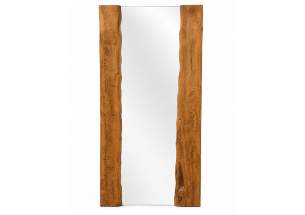 Natural Wood Framed Mirror