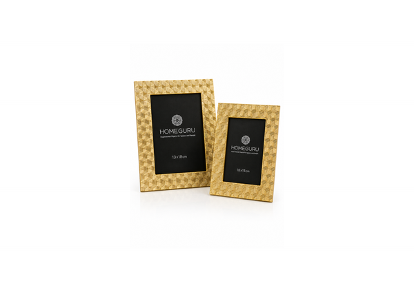 Gold Geometric Frames with Homeguru Inserts