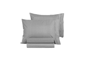 Guy Laroche Plus Silver Pillowcases