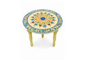 Ornate Floral Mandala Table