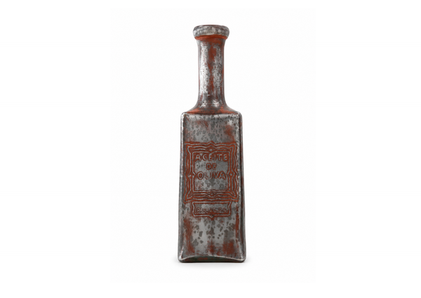 Decorative Metal Olive Oil Bottle