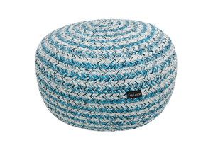 Guy Laroche Tonical Blue Ottoman Pouf