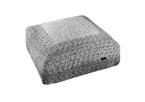 Guy Laroche Shade Grey Boho Pouf