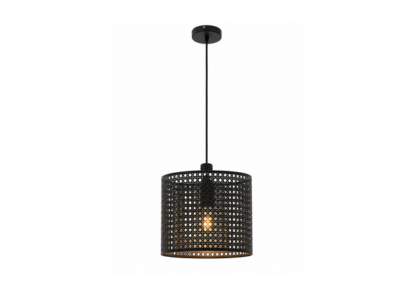 Black Perforated Pendant Lamp