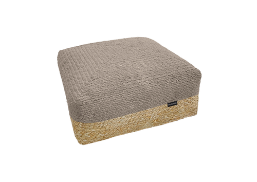 Guy Laroche Maya Taupe Boho Pouf