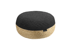 Guy Laroche Maya Natural Ottoman Pouf