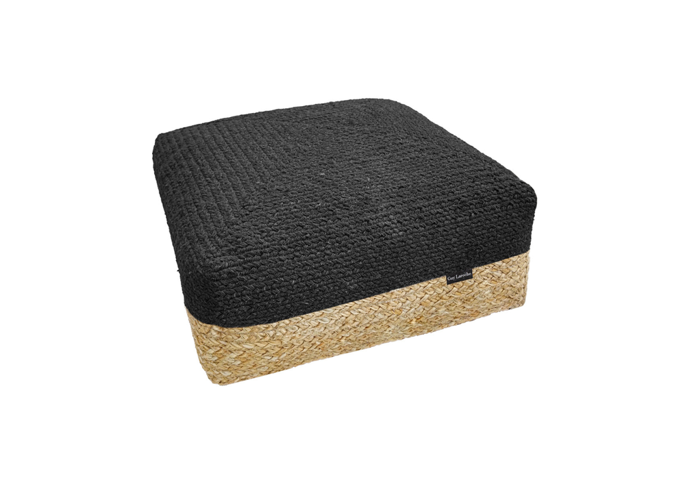 Guy Laroche Maya Natural Boho Pouf