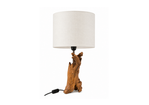 Rustic Driftwood Table Lamp