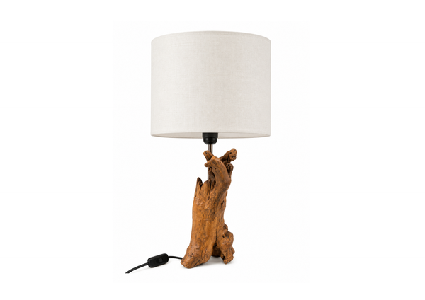 Rustic Driftwood Table Lamp