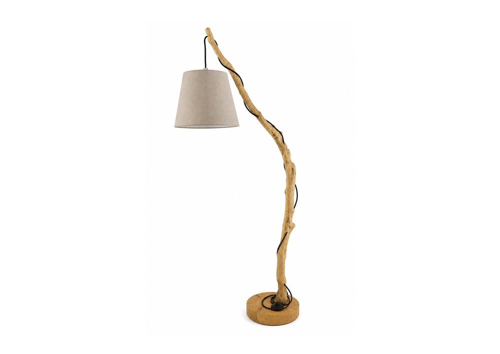 Rustic Branch Floor Lamp