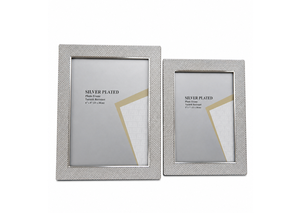 Silver-Plated Photo Frames