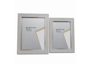 Silver-Plated Photo Frames