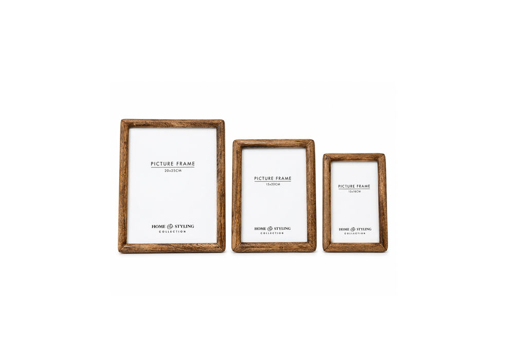 Rustic Wooden Picture Frames Collection