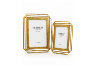 Antique Gold Layered Picture Frames