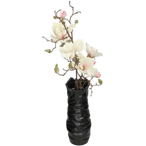 Black Ceramic Table Vase 16×16×38 cm
