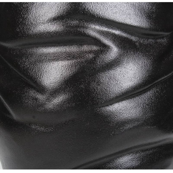 Black Ceramic Table Vase 18×18×47 cm