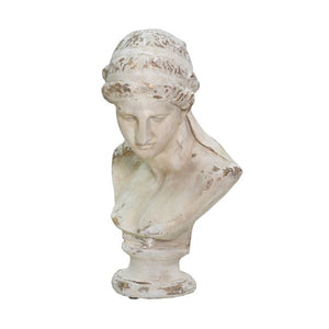 Decorative Bust of Magnesium in White