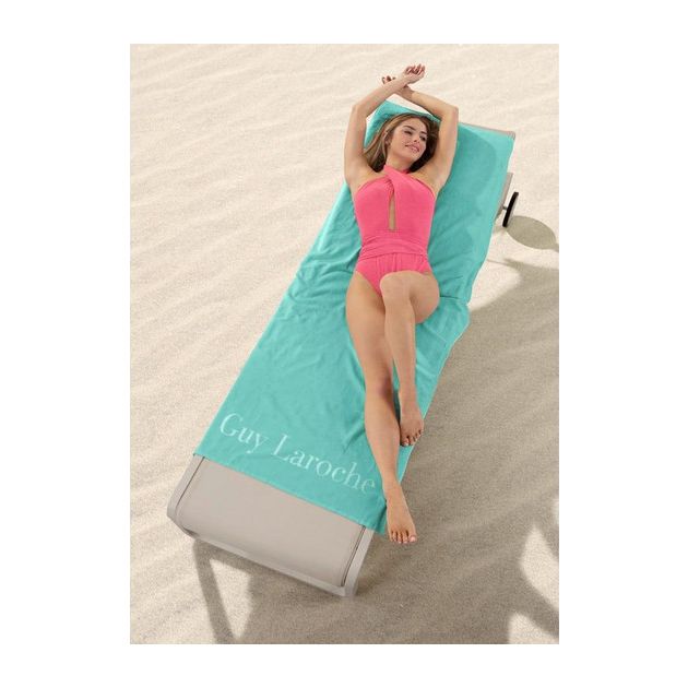 Guy Laroche Oceano Turquoise Beach Towel