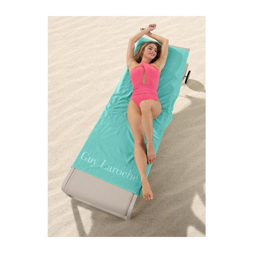 Guy Laroche Oceano Turquoise Beach Towel