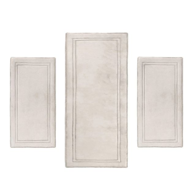 Guy Laroche Softy Ivory Carpet Set Of 3