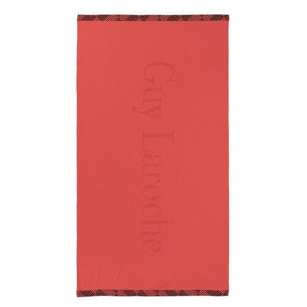 Guy Laroche Echo Coral Beach Towel