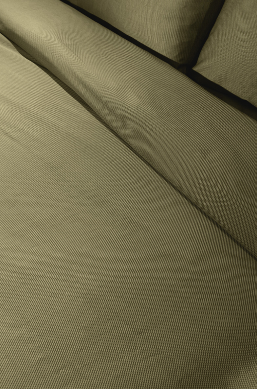 Minimal Khaki Cotton Sateen Fitted Sheet – Guy Laroche Paris