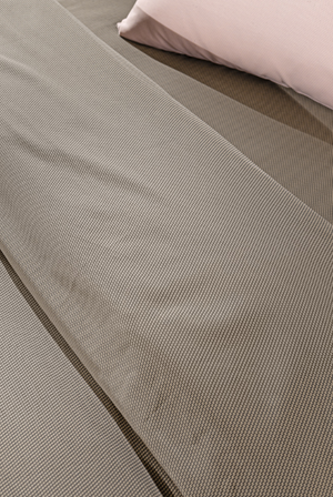 Minimal Wenge Cotton Sateen Duvet Cover - Guy Laroche