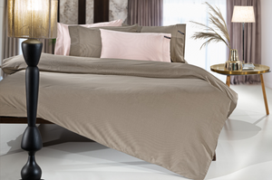 Minimal Wenge Cotton Satin Fitted Sheet - Guy Laroche