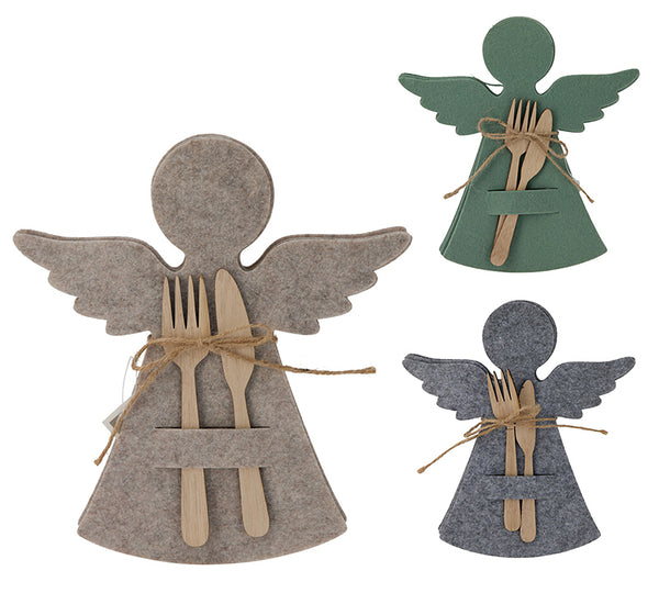Cutlery case, angel design