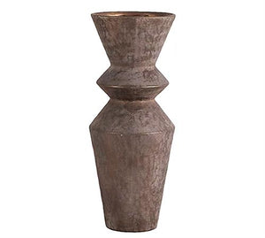 Metallic Finish Vase