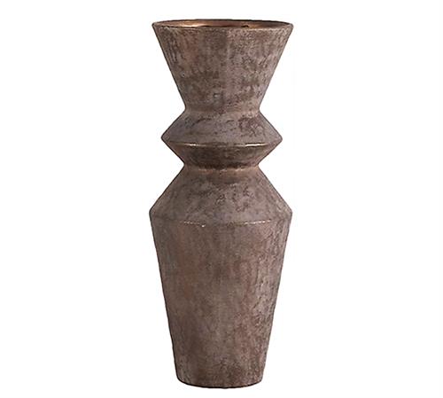 Metallic Finish Vase