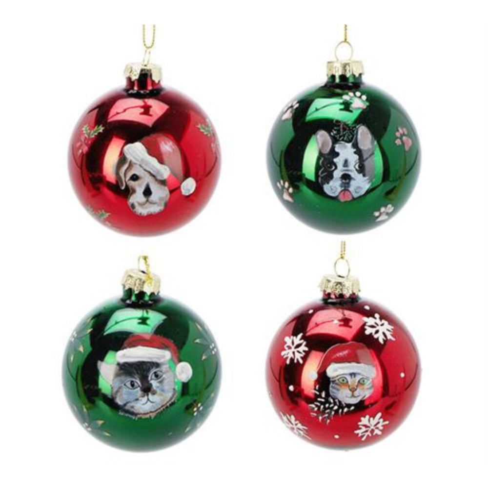 Christmas glass ball