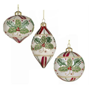 Glass ball double point