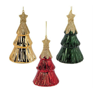 Glass Christmas tree ornment